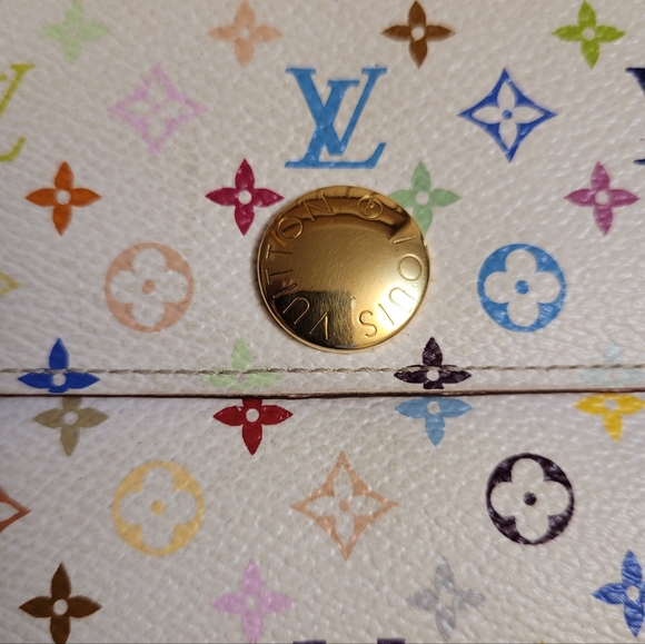 Louis Vuitton Monogram Multicolor Portefeuille Sarah Wallet - Picture 2 of 9